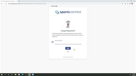 sports connect login page
